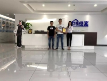 熱烈祝賀陽總簽約創綠家四川省瀘州市區級代理！